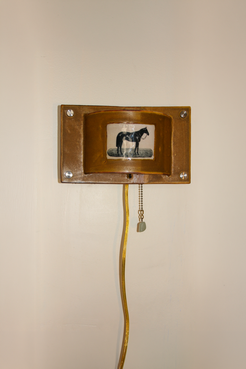 Horse Sconce